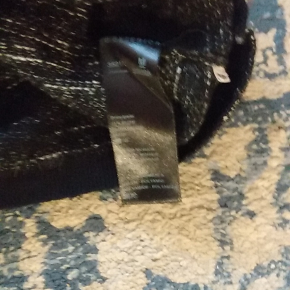 D. Exterior space dye knit wool blend sweater tank dress m - Picture 3 of 5